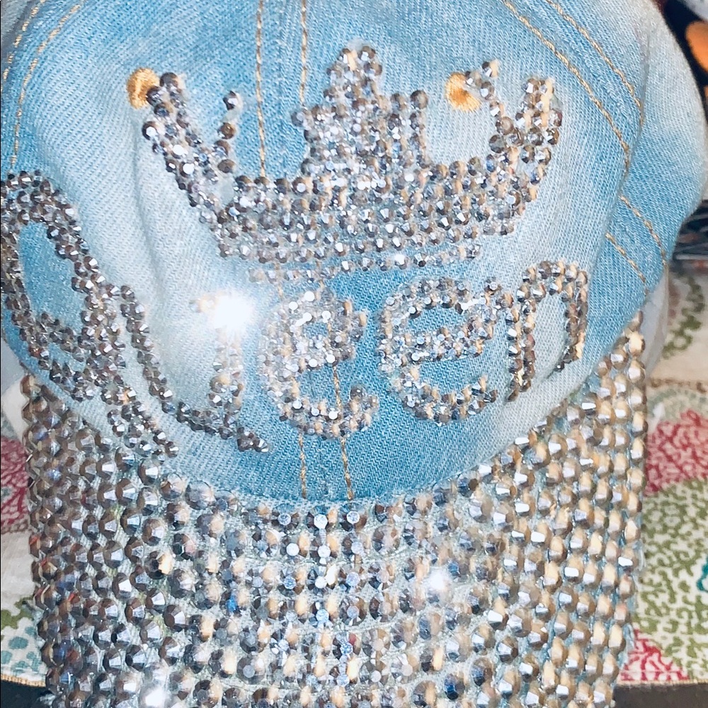 Women’s “Queen” rhinestone  hat